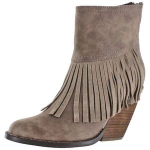 Women’s Fringe Ankle Booties